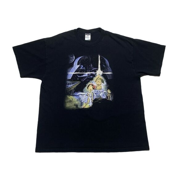 Family Guy Star Wars Darth Vader Tee Shirt Black 2007 Promo Sz XL - Picture 6 of 12